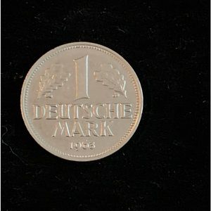 1963 German Deutschmark Mark